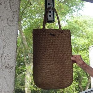 straw beach/shopping bag